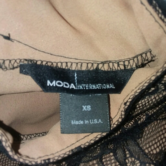 Black lace blouse - Picture 3 of 6